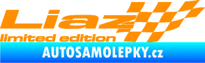 Samolepka Liaz limited edition pravá oranžová