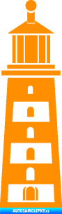 Samolepka Maják 002 oranžová