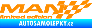 Samolepka MAN limited edition pravá oranžová