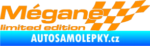 Samolepka Mégane limited edition pravá oranžová