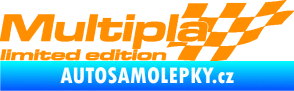 Samolepka Multipla limited edition pravá oranžová