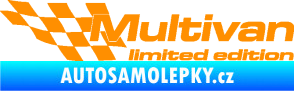 Samolepka Multivan limited edition levá oranžová