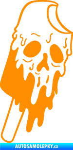 Samolepka Nanuk 002 pravá zombíkový oranžová