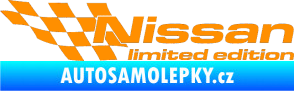 Samolepka Nissan limited edition levá oranžová