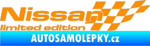 Samolepka Nissan limited edition pravá oranžová
