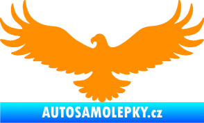 Samolepka Orel 006 levá oranžová