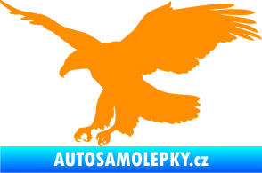 Samolepka Orel 013 levá oranžová