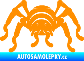 Samolepka Pavouk 018 oranžová
