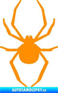 Samolepka Pavouk 021 oranžová