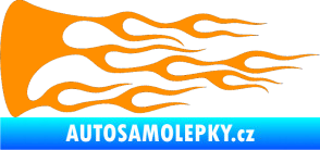 Samolepka Plameny 039 oranžová