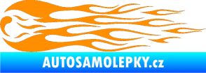 Samolepka Plameny 095 oranžová