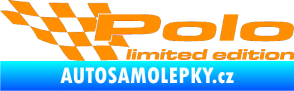 Samolepka Polo limited edition levá oranžová