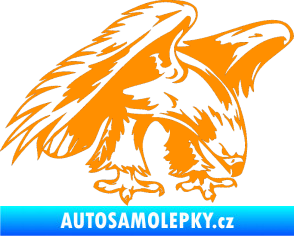 Samolepka Predators 001 pravá orel oranžová