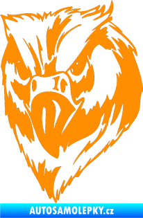 Samolepka Predators 002 levá oranžová