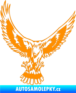 Samolepka Predators 060 levá oranžová