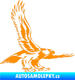 Samolepka Predators 068 pravá oranžová