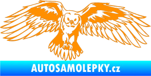 Samolepka Predators 077 pravá sova oranžová
