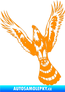Samolepka Predators 078 levá oranžová