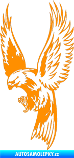 Samolepka Predators 086 levá oranžová