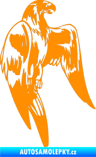 Samolepka Predators 096 pravá oranžová