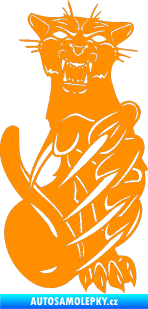 Samolepka Predators 110 pravá puma oranžová