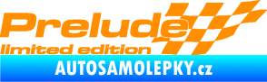 Samolepka Prelude limited edition pravá oranžová