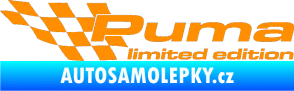 Samolepka Puma limited edition levá oranžová