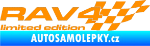 Samolepka RAV4 limited edition pravá oranžová