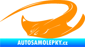 Samolepka Rejnok 002 levá oranžová