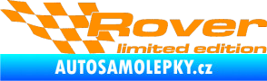 Samolepka Rover limited edition levá oranžová