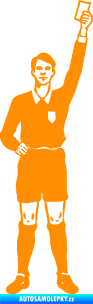 Samolepka Rozhodčí 002 pravá oranžová