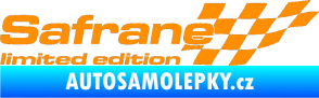 Samolepka Safrane limited edition pravá oranžová