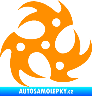 Samolepka Samolepka na víčko od nádrže 005 oranžová