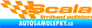 Samolepka Scala limited edition levá oranžová