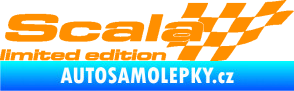 Samolepka Scala limited edition pravá oranžová