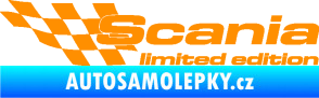 Samolepka Scania limited edition levá oranžová