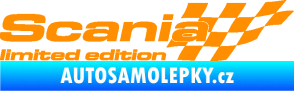 Samolepka Scania limited edition pravá oranžová