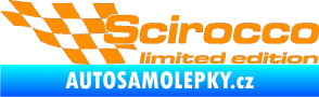 Samolepka Scirocco limited edition levá oranžová