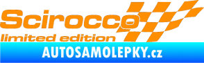 Samolepka Scirocco limited edition pravá oranžová