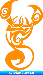 Samolepka Štír 009 levá oranžová