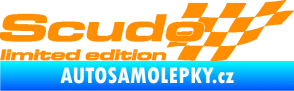 Samolepka Scudo limited edition pravá oranžová