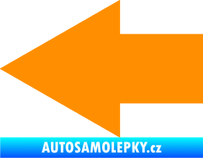 Samolepka Šipka 001 levá ikonka oranžová