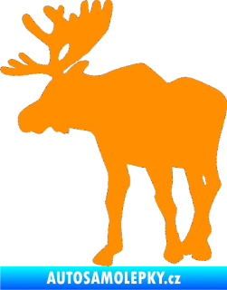Samolepka Sob 001 levá oranžová