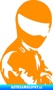 Samolepka Stig pravá oranžová