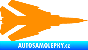 Samolepka Stíhací letoun 007 pravá MIG oranžová