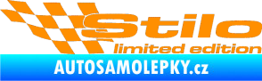 Samolepka Stilo limited edition levá oranžová
