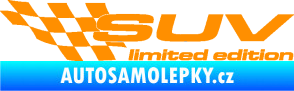 Samolepka SUV limited edition levá oranžová