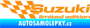 Samolepka Suzuki limited edition levá oranžová