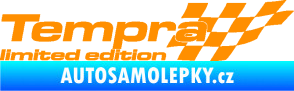 Samolepka Tempra limited edition pravá oranžová