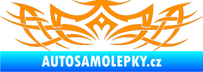Samolepka Tetování 027 oranžová
